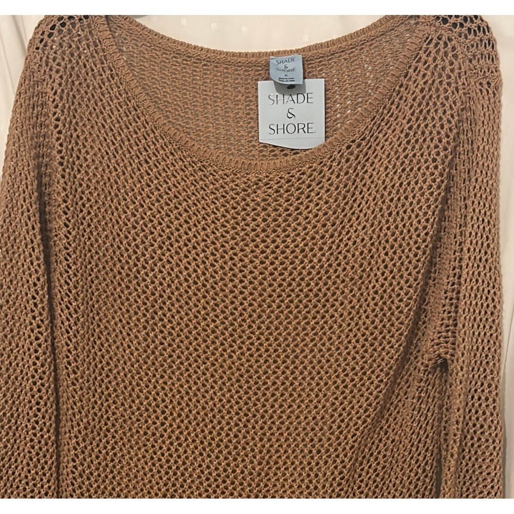 Shade & Shore Open Knit Swim Cover Up Sweater